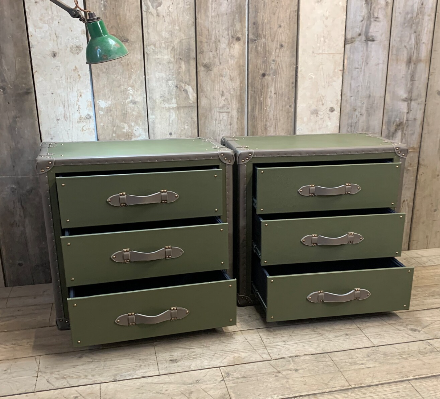 XL Olive Nightstands