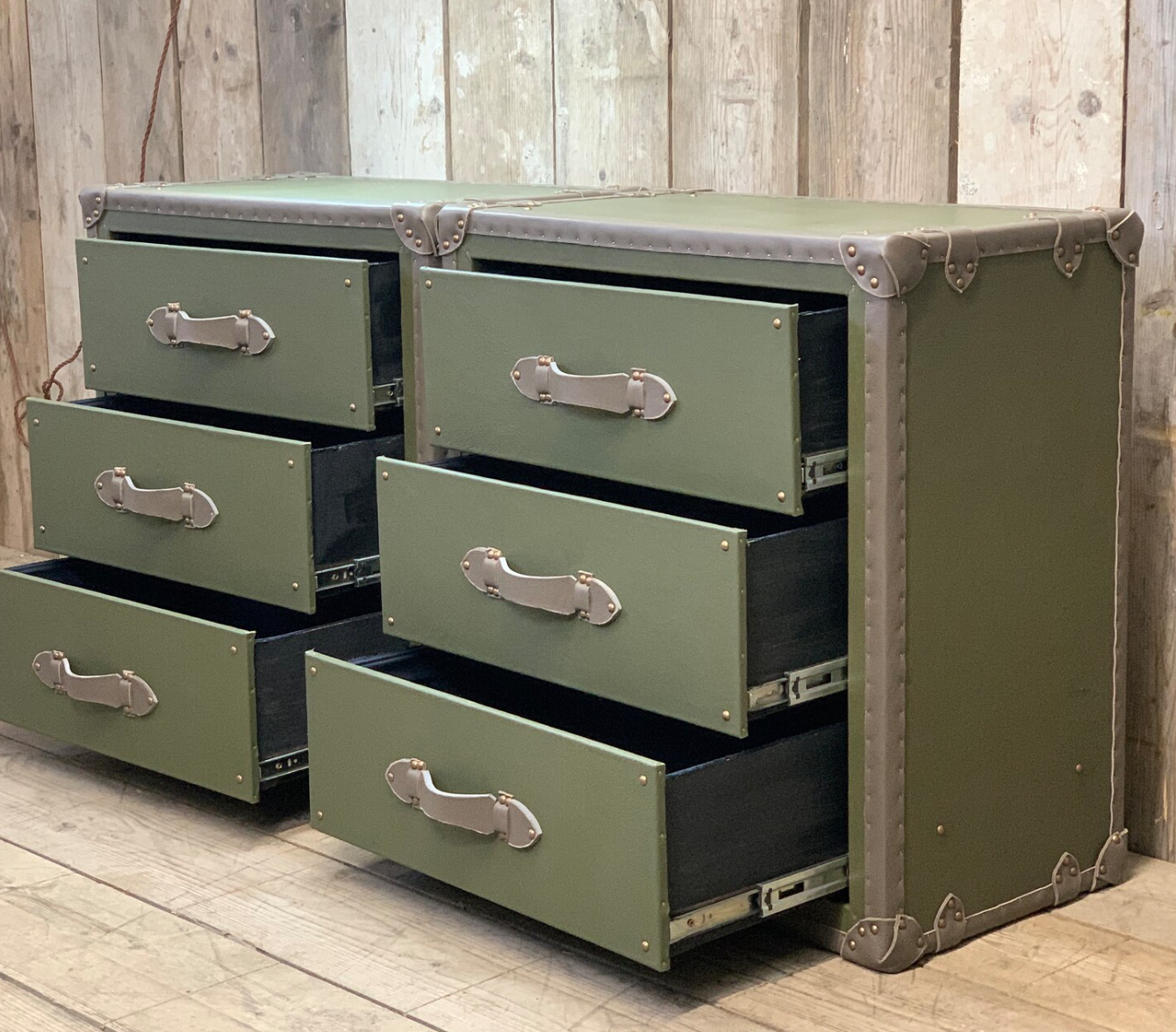 XL Olive Nightstands