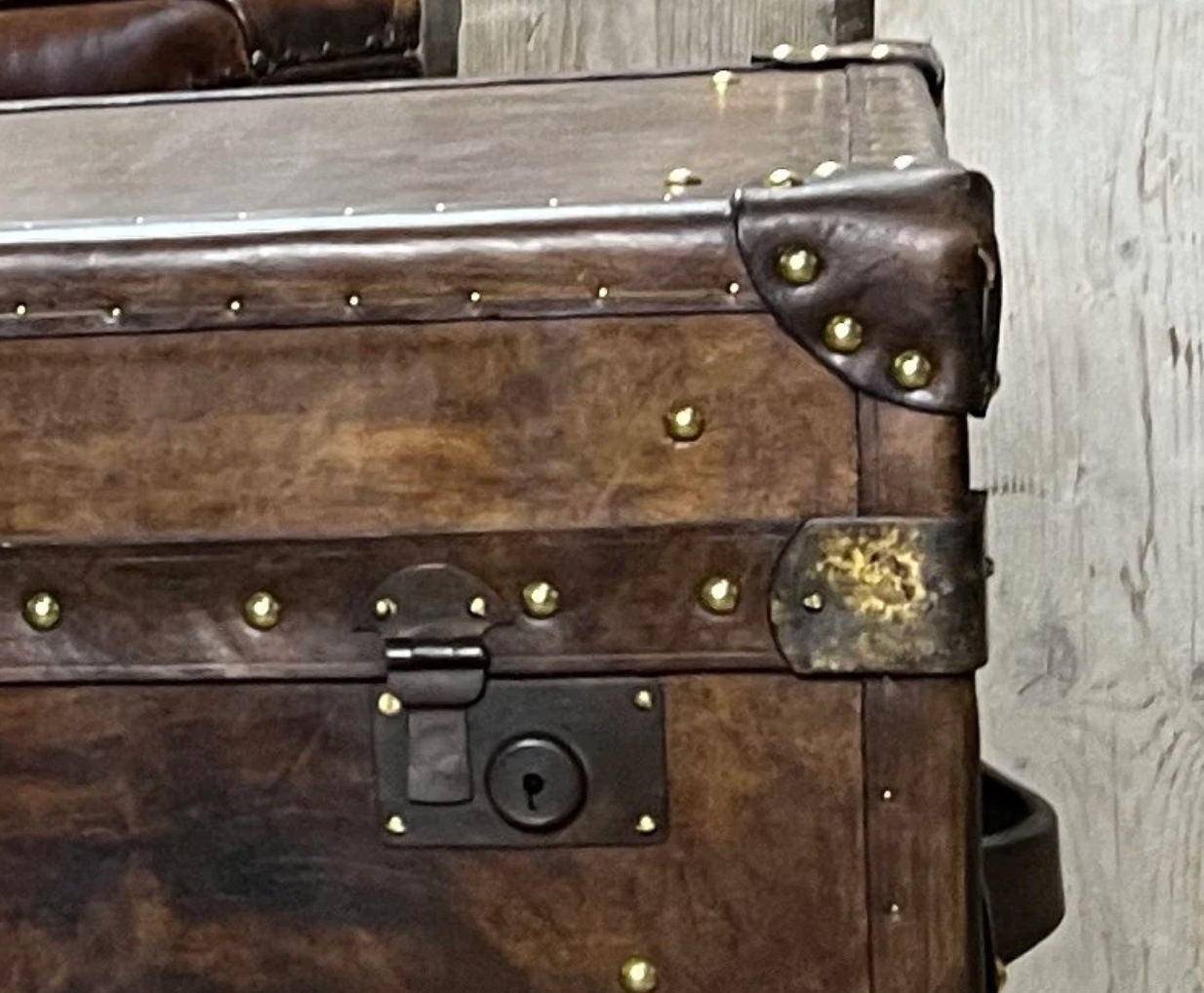 Leather Coffee Table