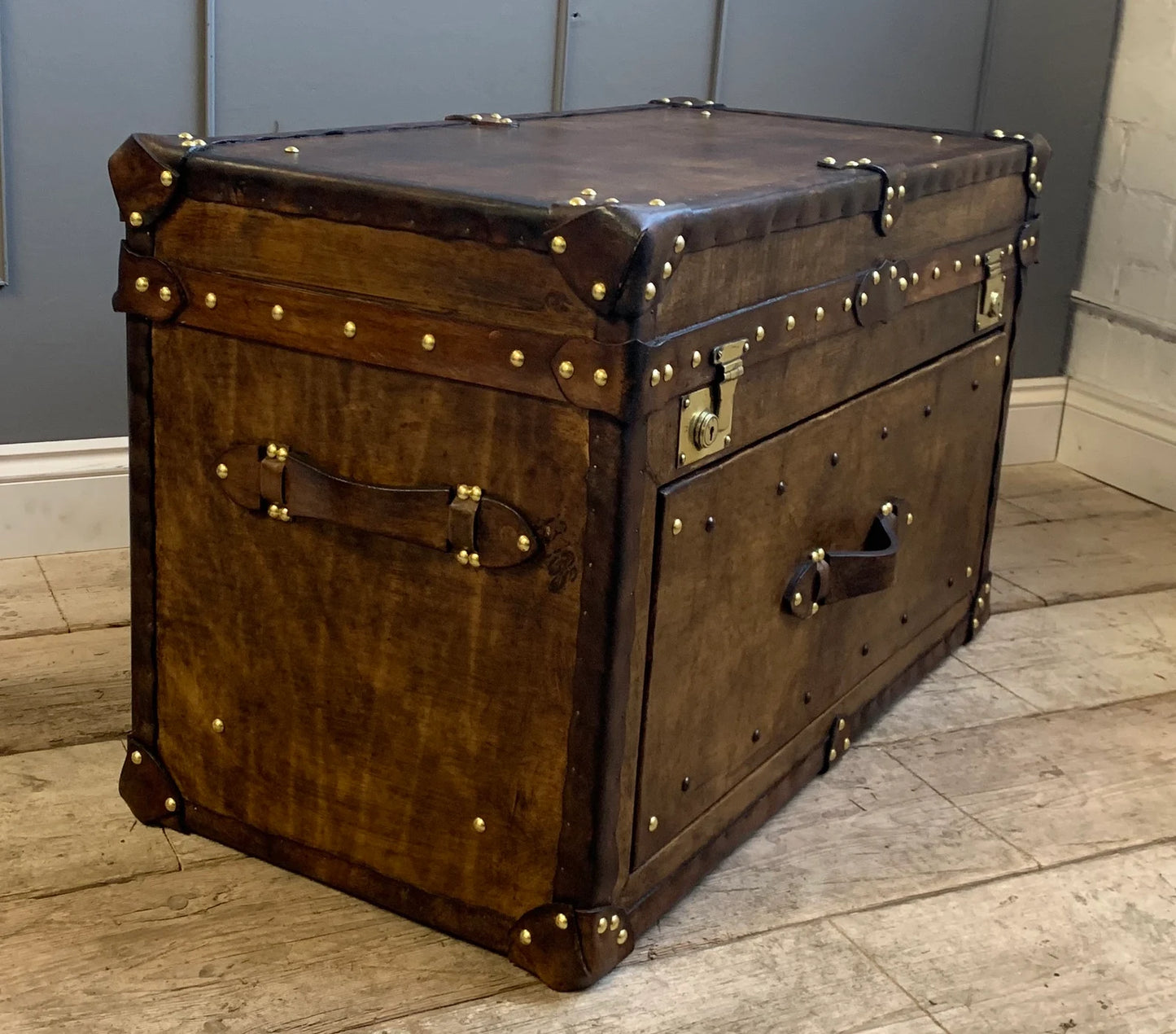 Mid Brown Storage Chest