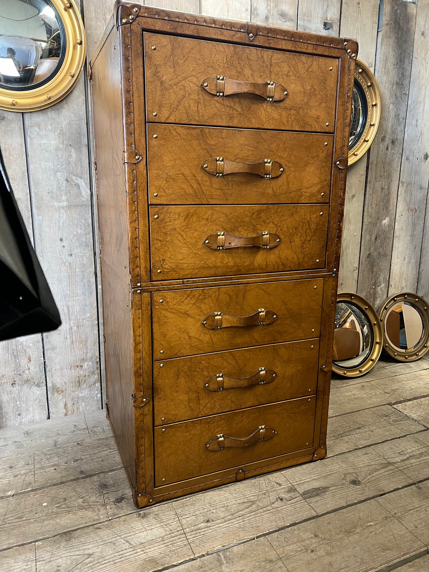 Tall Boy Dresser - In London Tan