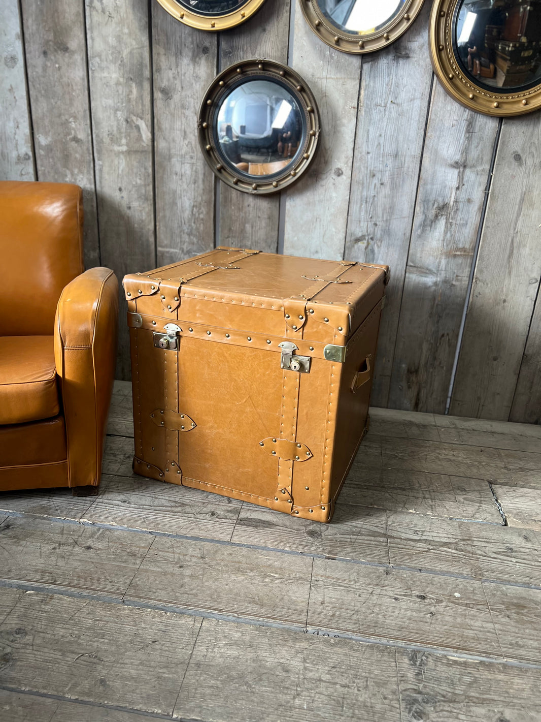 Handcrafted English Leather Trunks – English Leather Trunks