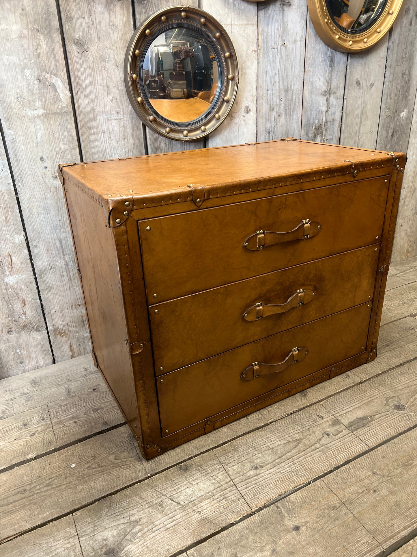 Triple Drawer Console