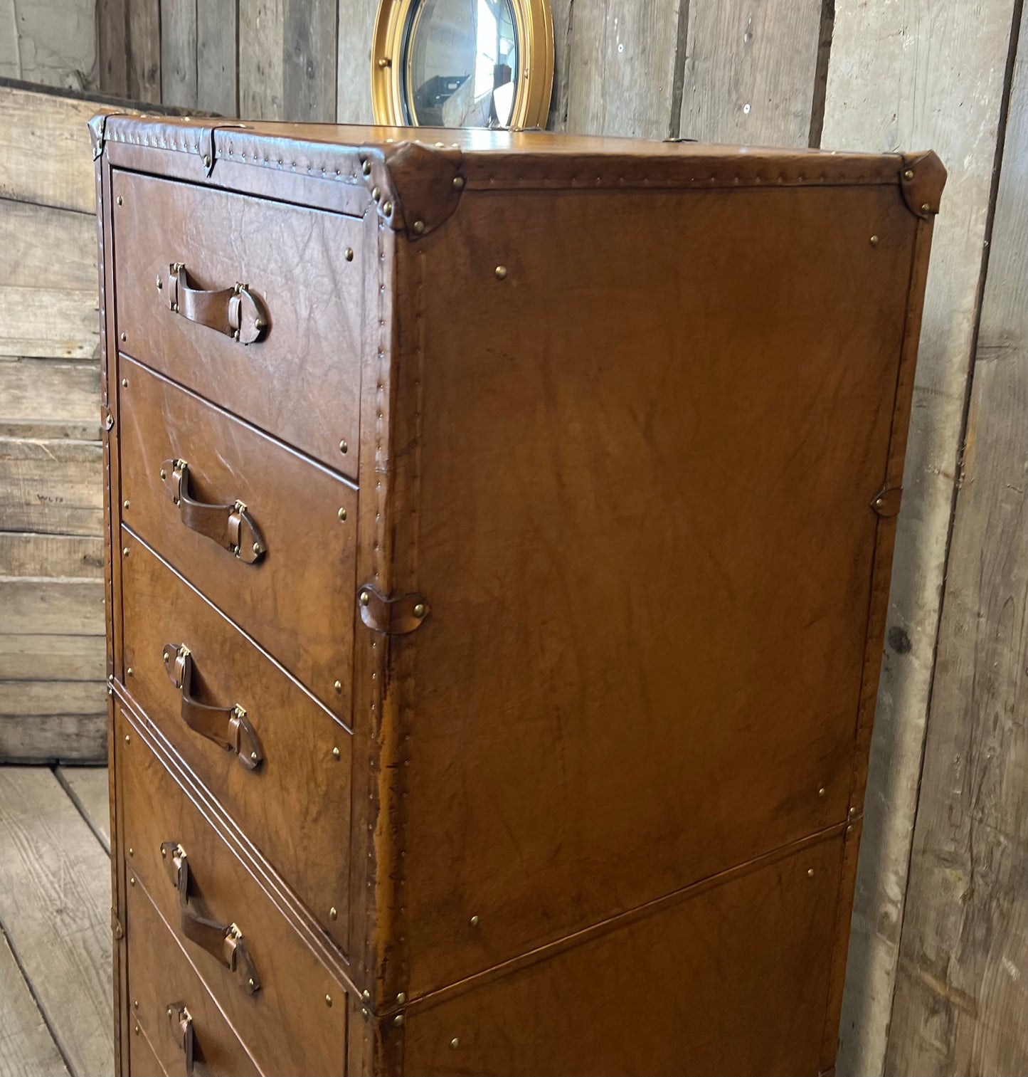 Tall Boy Dresser - In London Tan