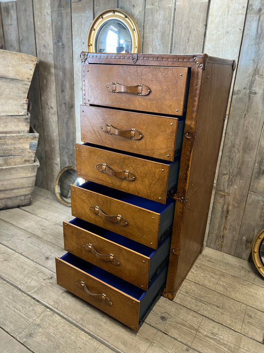 Tall Boy Dresser - In London Tan