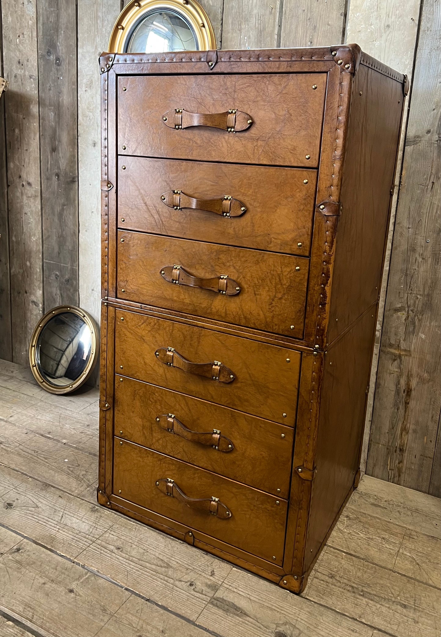 Tall Boy Dresser - In London Tan