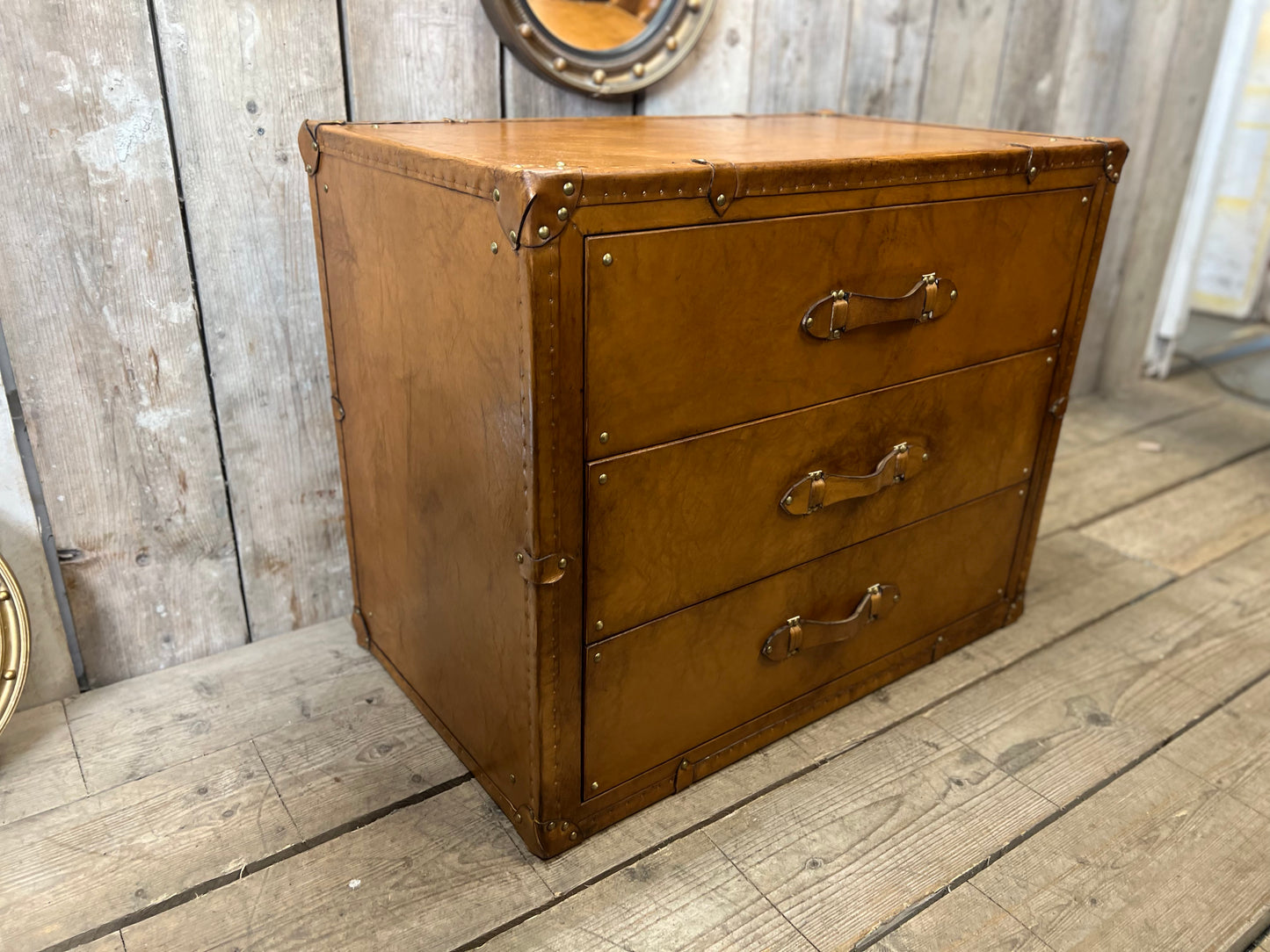 Triple Drawer Console