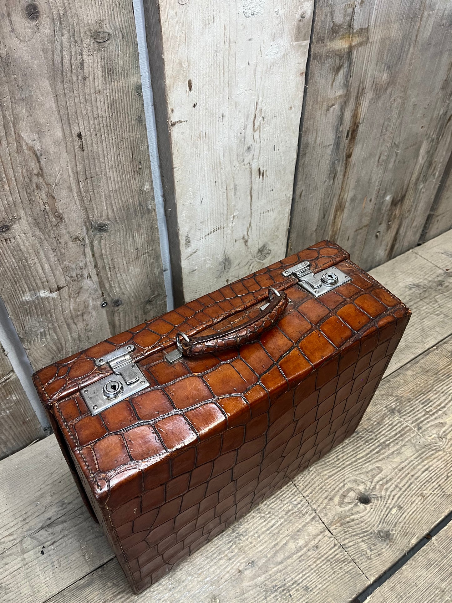 Crocodile Attaché Case