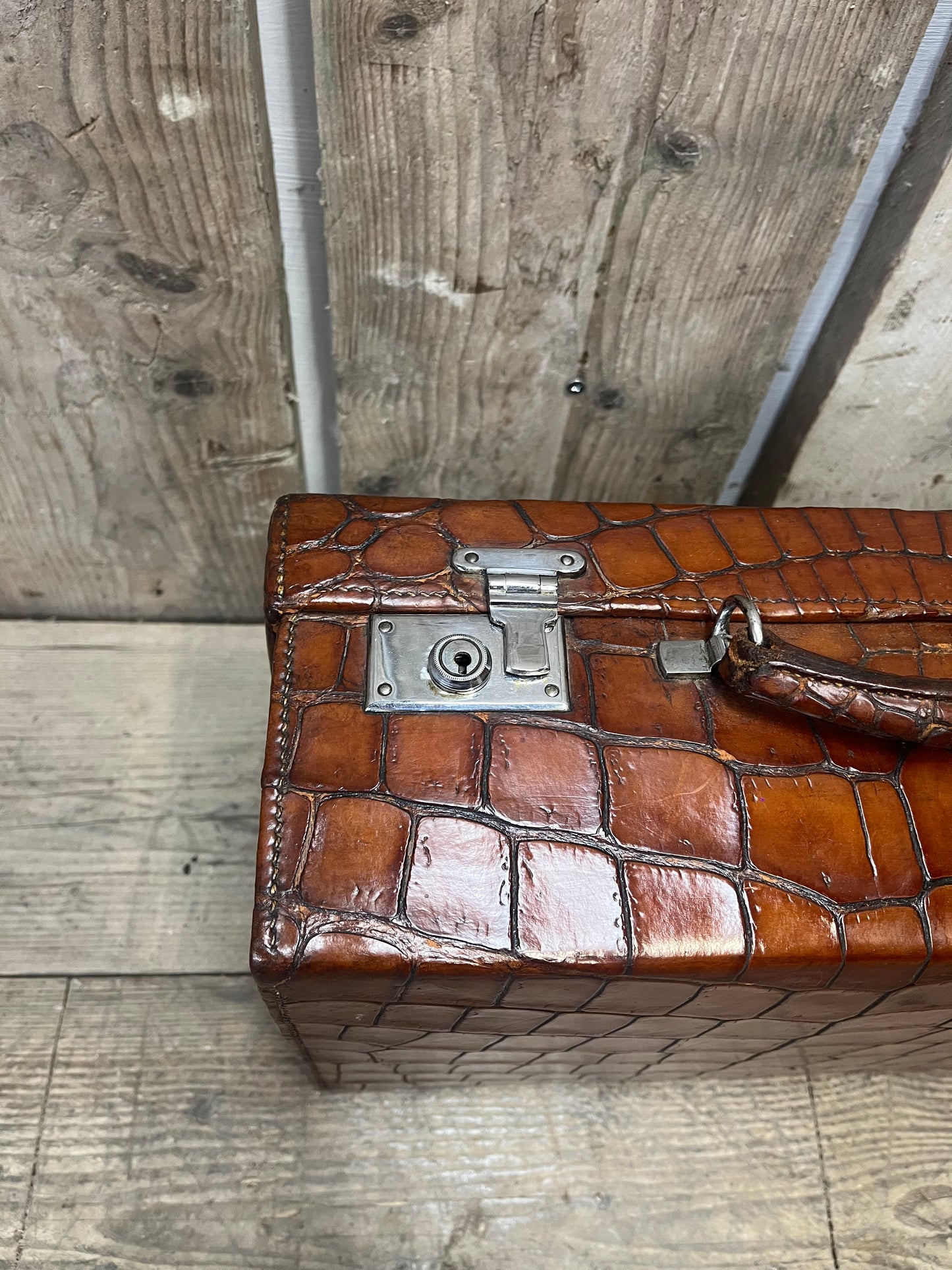 Crocodile Attaché Case