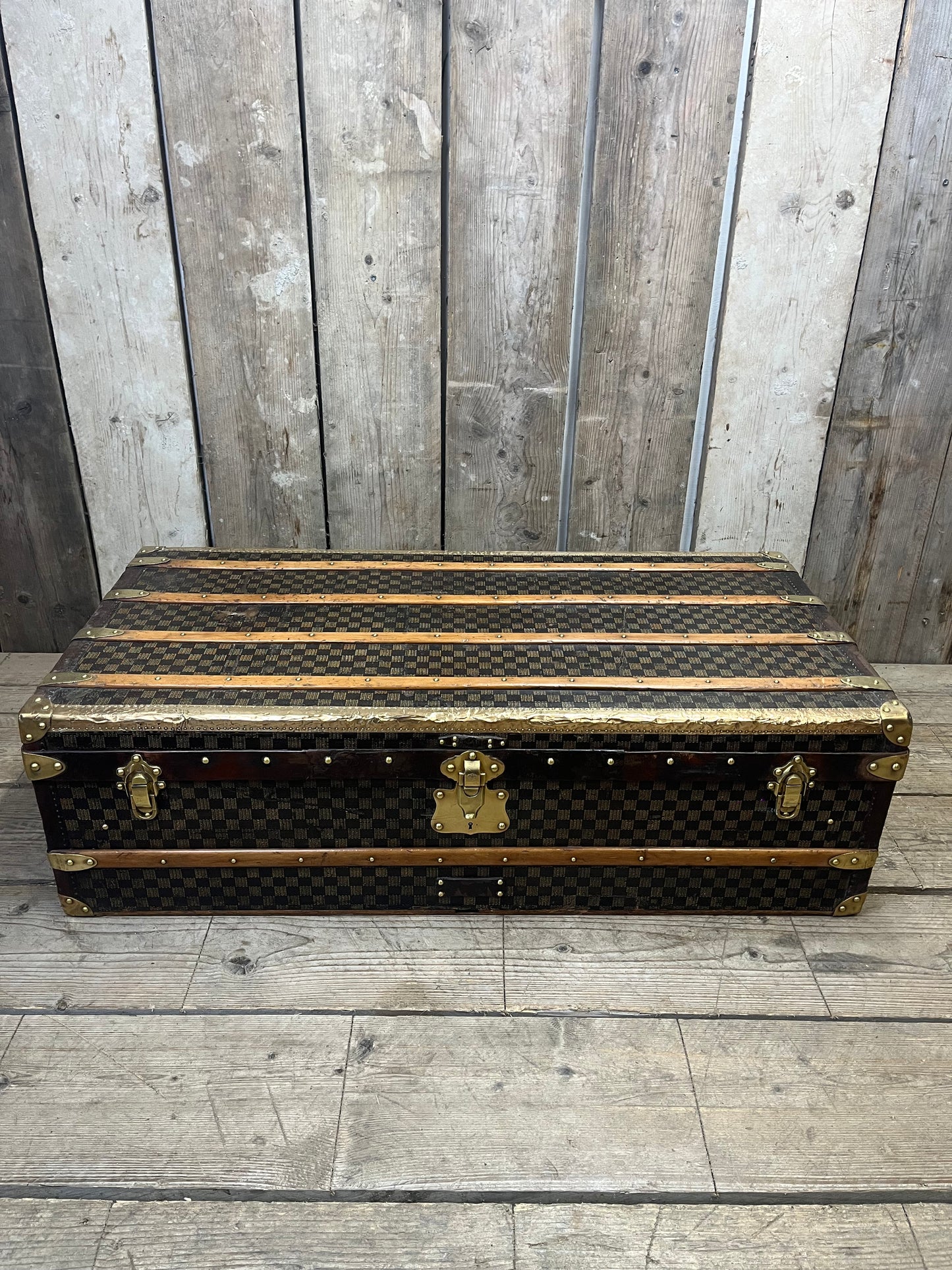 1920’ French Damier Trunk