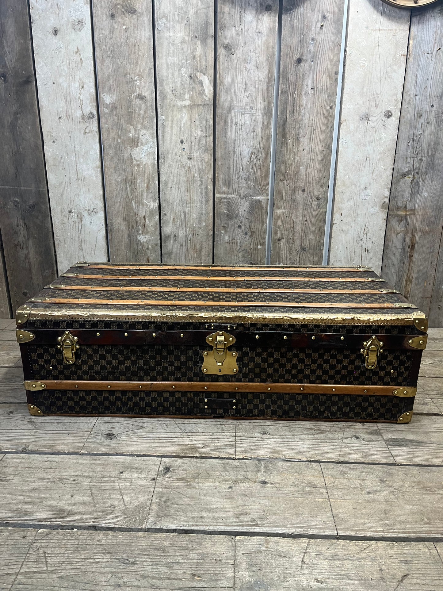 1920’ French Damier Trunk