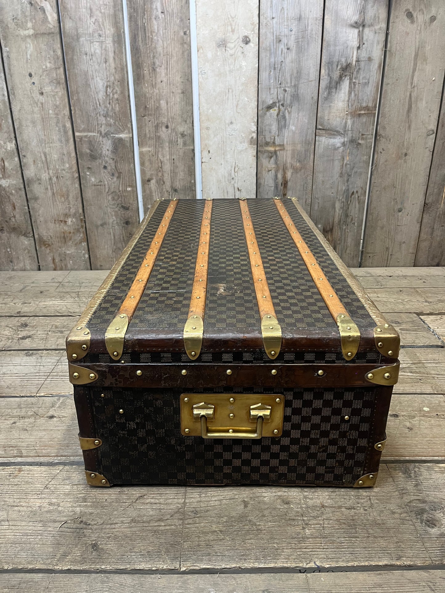 1920’ French Damier Trunk