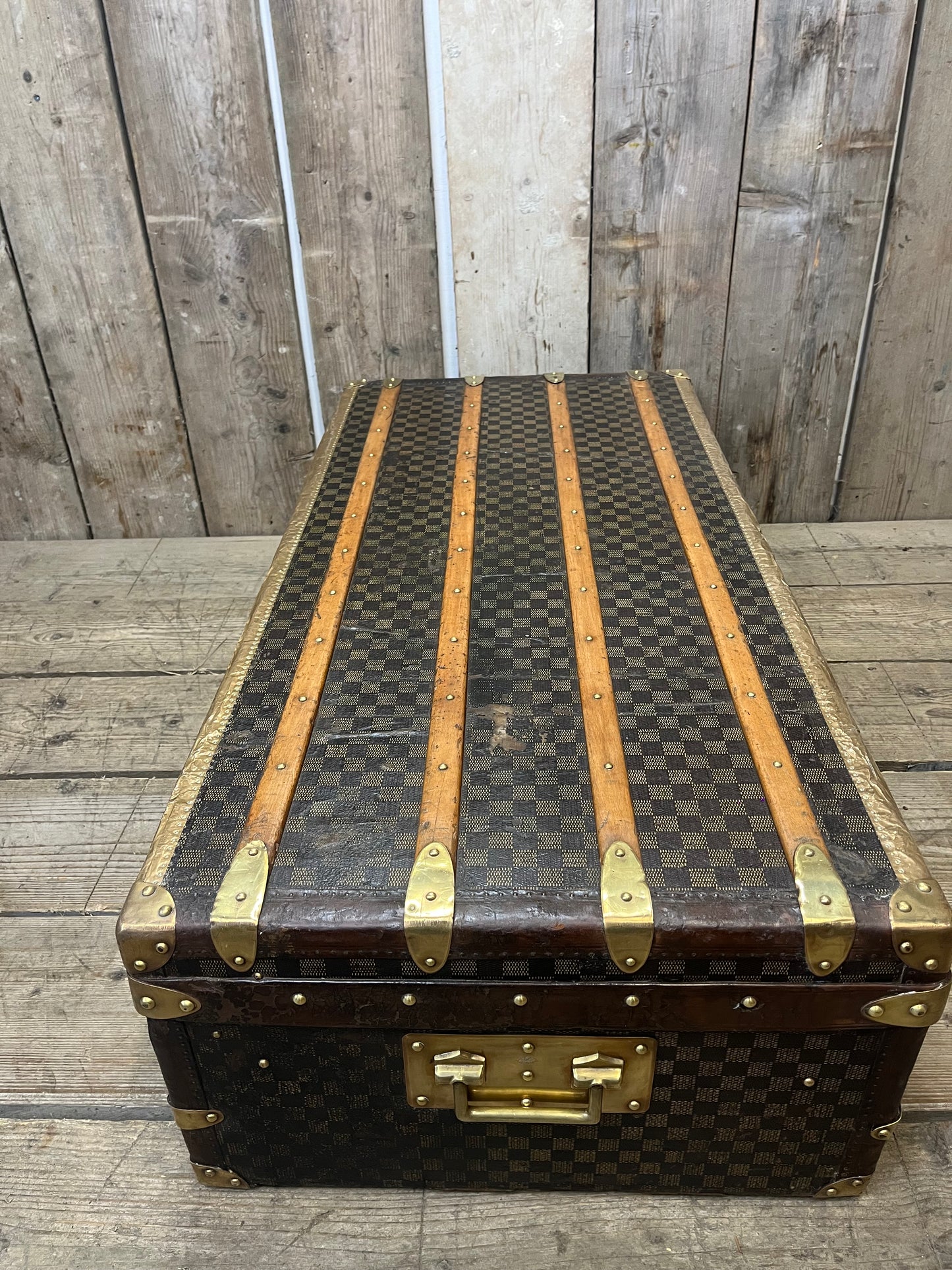 1920’ French Damier Trunk