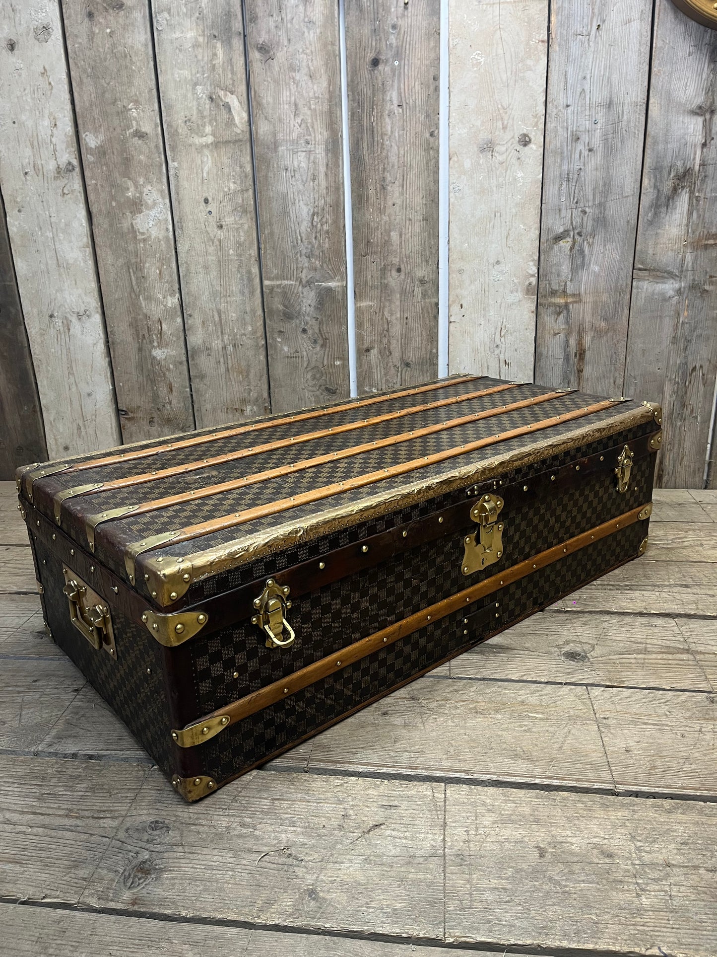 1920’ French Damier Trunk