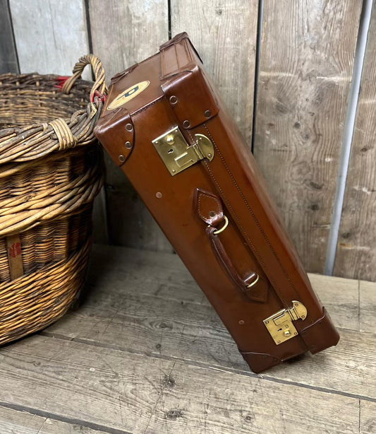 Luxury Vintage Luggage English Leather Trunks