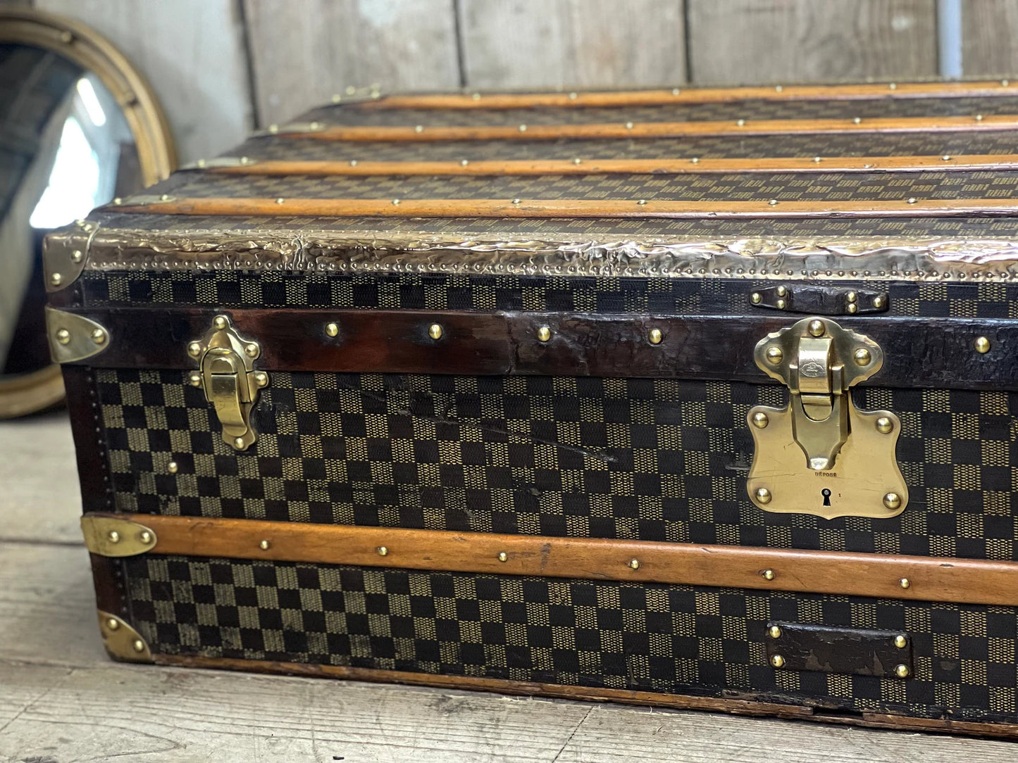 1920’ French Damier Trunk