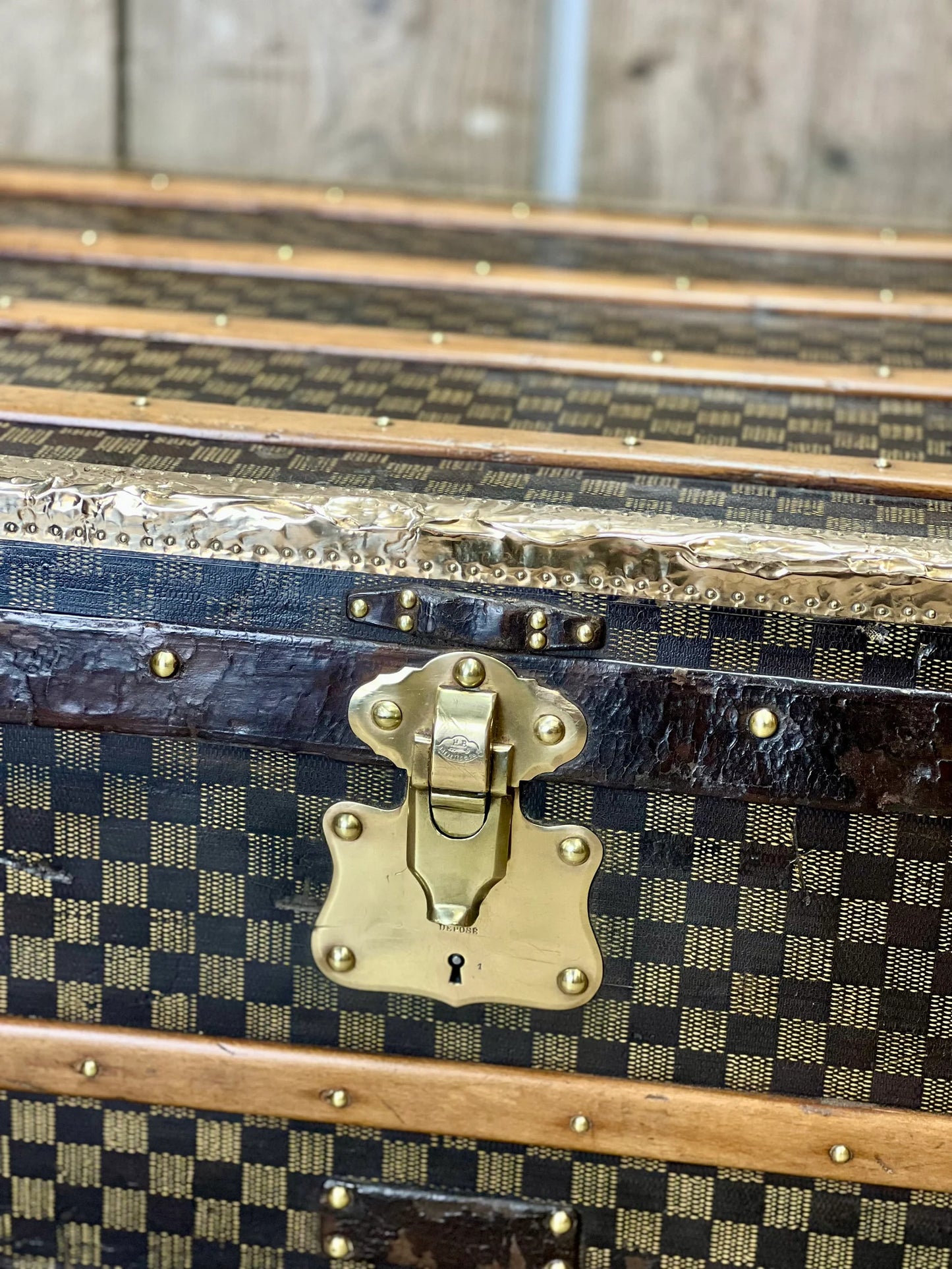 1920’ French Damier Trunk